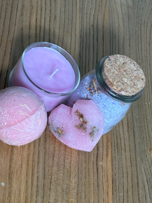 Mother relaxing night