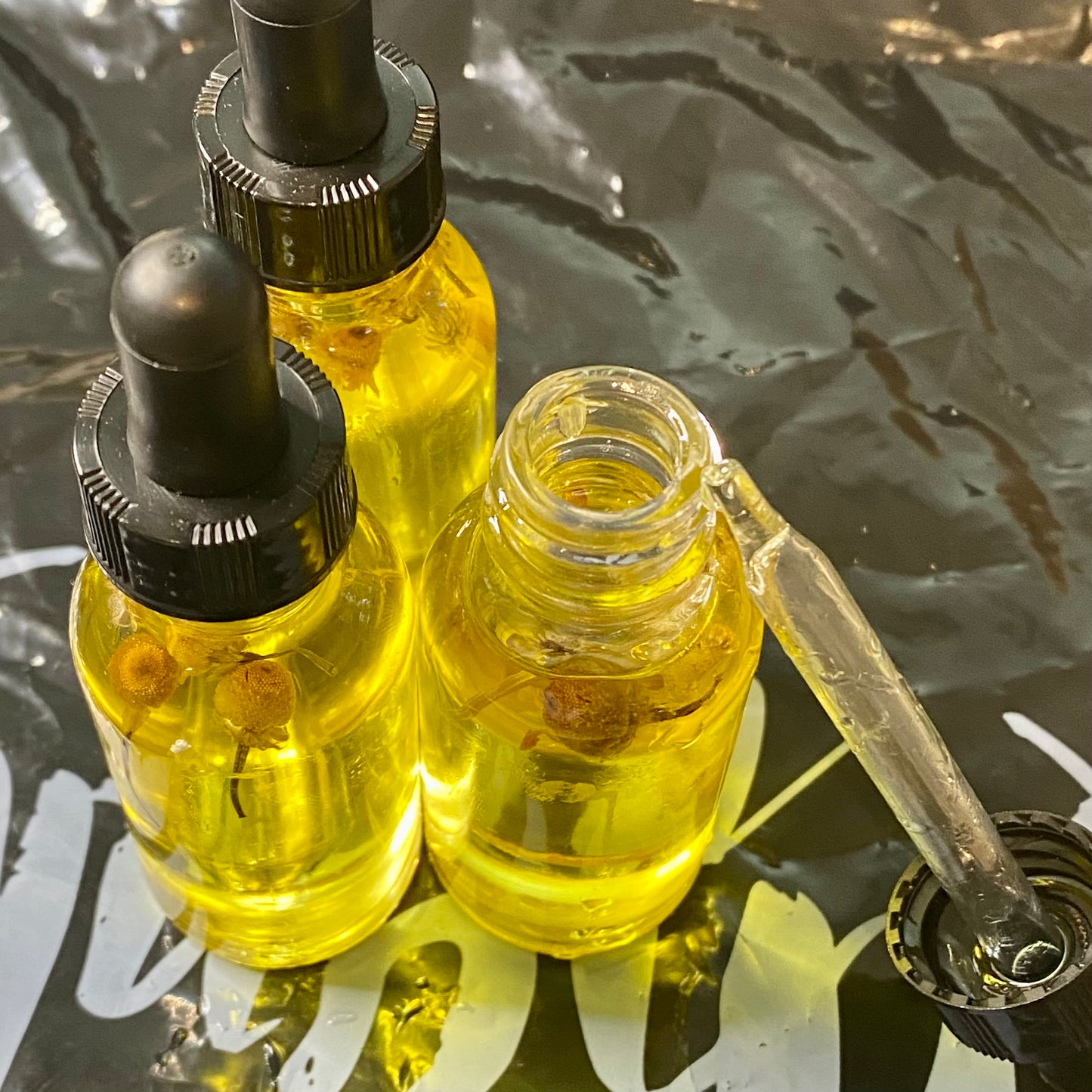 Chamomile infused oil